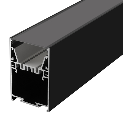 Aluminiumlegering 6063 Opgeschort LEIDEN Profiel voor de Woonverlichting van de Bureauschool