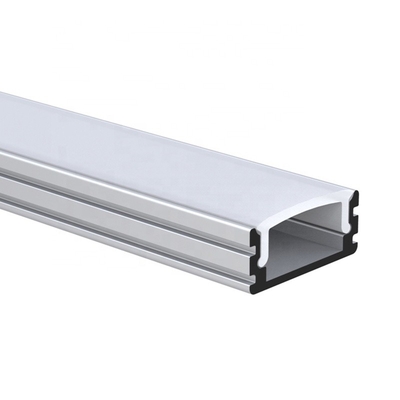 Witte Oppervlakte Opgezet LEIDEN Profiel, u-Vorm LEIDEN Aluminiumkanaal 17.4mm X 8.5mm