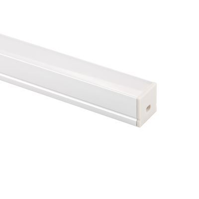 20mm van het het Aluminiumprofiel van Breedteu Vorm Geleid van de de Dekkingskeuken van PC de Garderobelicht