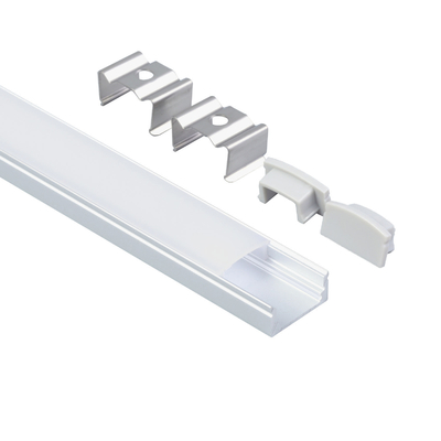 De slanke 8mm Oppervlakte leidde van de het Profieldouane van het Strookaluminium het Lineaire Licht Geleide Kanaal