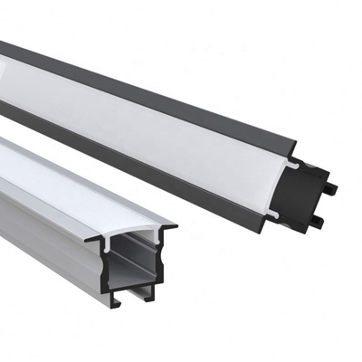 Ultra Heldere verzilveren de In een nis gezette LEIDENE Profielen, Uitgedreven Aluminium LEIDENE Huisvesting