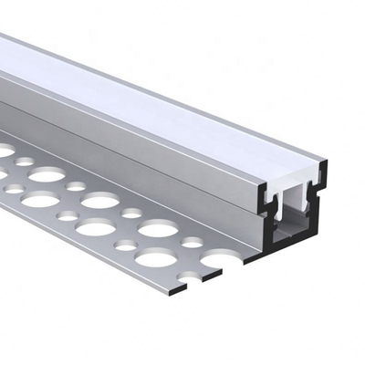 35mm LEIDENE van de Aluminiumgipsplaat Profiel Zilveren Kleur met Verspreider
