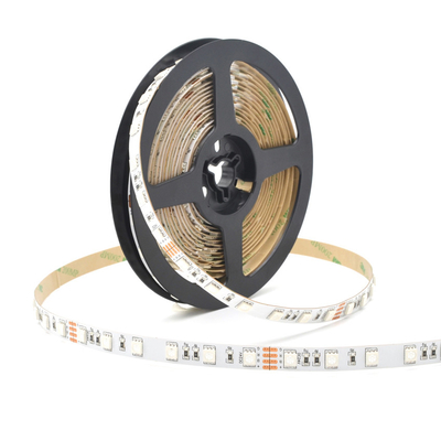 Buigenibele LEIDEN Strooklicht 5050 Reeks RGB gelijkstroom 24V 12V 60 Leds voor de Bouw