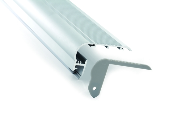 De geanodiseerde Zilveren Aluminiumuitdrijving voor LEIDENE Strook steekt 80mm breedte aan