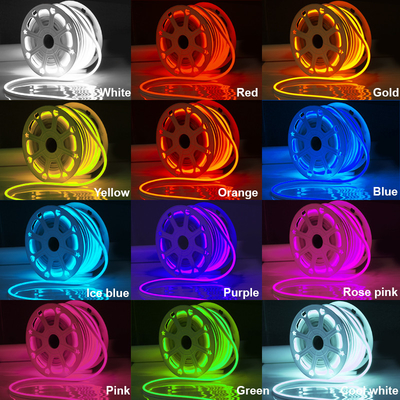 8MM leidde de Buigenibele Roze Neon LEIDENE Strook, Neonteken 45 Waterdichte LM/W IP65 IP67 IP68