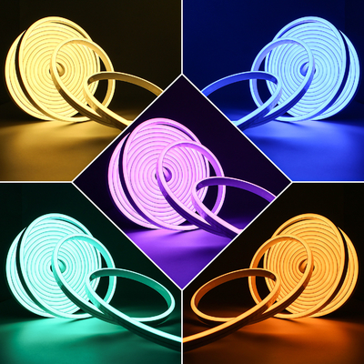 Buig van de 2835 SMD-LEIDENE Licht 15×16mm 12V Koude Witte 6000K Neonkabel