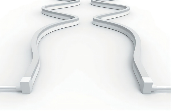 Waterdichte LEIDENE van IP65 IP67 Siliconebuis voor Neonstrook die 12×20mm aansteken