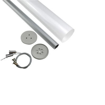 Ronde Aluminium Opgeschort LEIDEN Profiel 40mm 50mm 60mm Diameter