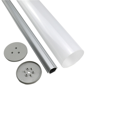 Ronde Aluminium Opgeschort LEIDEN Profiel 40mm 50mm 60mm Diameter