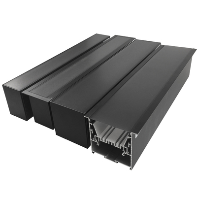 Aluminiumlegering 6063 Opgeschort LEIDEN Profiel voor de Woonverlichting van de Bureauschool