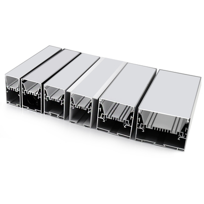 Aluminiumlegering 6063 Opgeschort LEIDEN Profiel voor de Woonverlichting van de Bureauschool