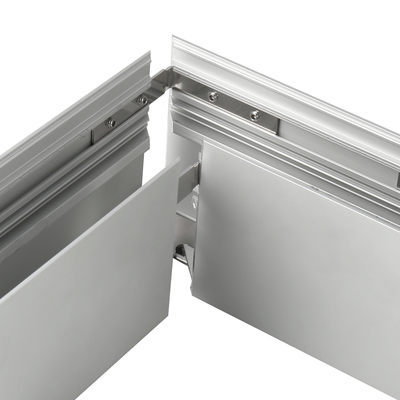 Aluminiumlegering 6063 Opgeschort LEIDEN Profiel voor de Woonverlichting van de Bureauschool