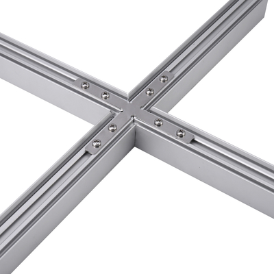 Vierkant Aluminiumkanaal voor LEIDENE Strook die 25mm x 25mm aansteken Afmeting