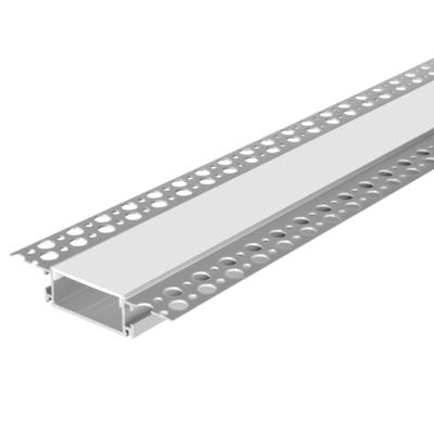 Drywall van het pleisterplafond Aluminiumprofiel voor LEIDENE Strook die 98mm x 18mm aansteken