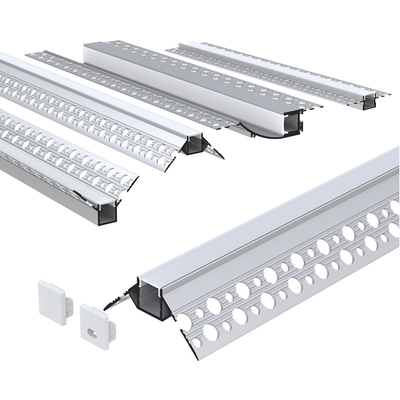Zilveren Kleurenpleister in LEIDEN Profiel, Aluminium LEIDENE Uitdrijvingsprofielen voor Garderobe