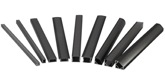 Kantoorgarderobe Opbouw LED-profiel Klein met PMMA Opal Diffuser