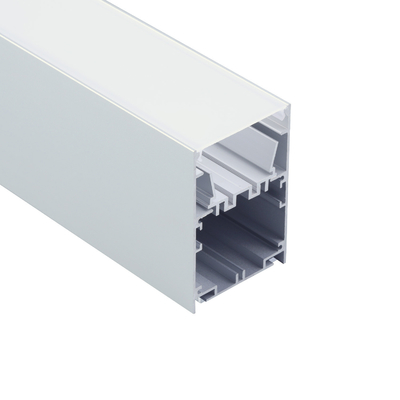 Kantoorverlichting Alu geanodiseerd hangend LED-profiel PC Cover U-vorm