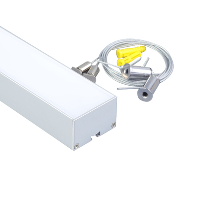 6063 T3 Vierkant Led Strip Licht Aluminium Profiel Voor Thuisverlichting