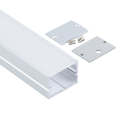 T8 Geëxtrudeerde Surface Mount Led Profiel Aluminium Montage Kanaal