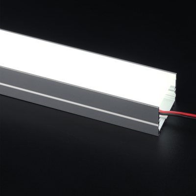 T8 Geëxtrudeerde Surface Mount Led Profiel Aluminium Montage Kanaal
