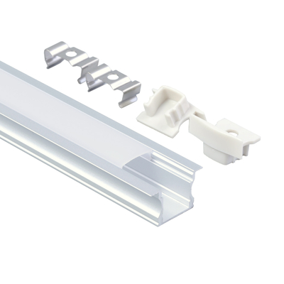 De fabriek zette 6063 het Geleide Profiel van de Aluminiumlegering In een nis gezet voor Kabinetsverlichting in een nis