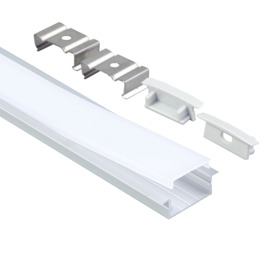 23X10mm verzonken LED aluminium profiel voor extrusiestriplicht