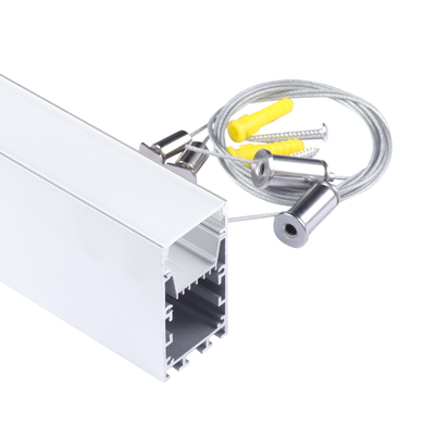 U-vorm hangend geleid aluminium profielkanaal voor kantoorverlichting