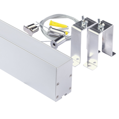 Kantoorverlichting U-vorm hangend geleid aluminium profielkanaal tot 13 mm