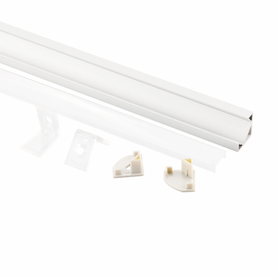 V Vorm Kast Licht / Strip Licht Hoek Led Profiel Aluminium 18X18mm