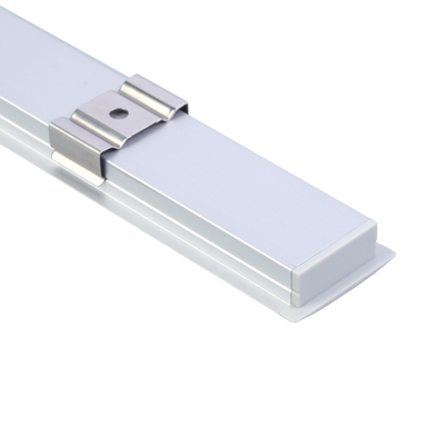 De geleide Verlichting zette Lineair Licht Decoratief Geanodiseerd Profiel in een nis