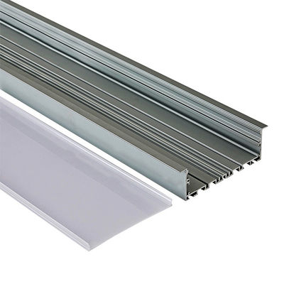 Van het LEIDENE In een nis gezet het Pleister LEIDEN Strook Lichte Aluminium Kanaal Geanodiseerd Aangepast Profiel