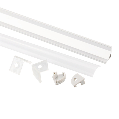 V-vormige LEIDEN van de het Aluminiumhoek van de Driehoeksuitdrijving Profiel 16X16mm