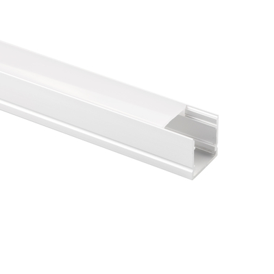 20mm van het het Aluminiumprofiel van Breedteu Vorm Geleid van de de Dekkingskeuken van PC de Garderobelicht
