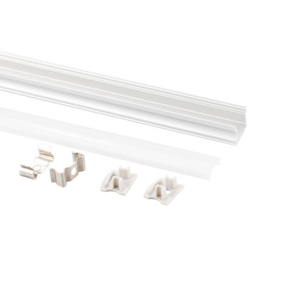 Het anodiseren van Uitgedreven Huisvestend Aluminium leidde Opgezette de Oppervlakte van het Verlichtingsprofiel