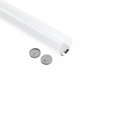 Rond Vorm Opgeschort Geleid Aluminiumprofiel voor Plafond 30mm de Verlichting van de Diametertegenhanger