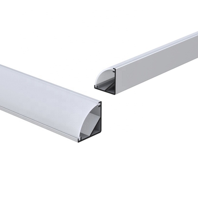 LEIDEN die van de aluminiumlegering 6063 Hoek Profiel voor LEIDENE Lichte Bar wordt geanodiseerd