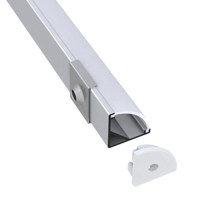 LEIDEN die van de aluminiumlegering 6063 Hoek Profiel voor LEIDENE Lichte Bar wordt geanodiseerd