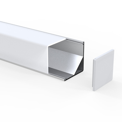 OEM het LEIDENE Kanaal van de Strookhoek, V-vormige Uitdrijving LEIDEN van het 45 Graadaluminium Kanaal