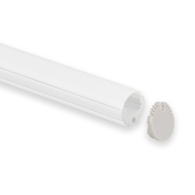Van het LEIDENE van het uitdrijvingsaluminium Profiel 20mm X 20mm Strook Licht Kanaal