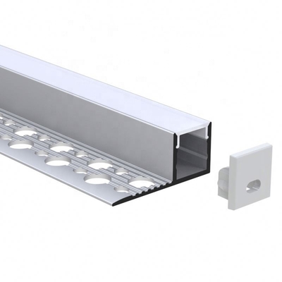 Slanke Trimless-LEIDEN van het Gipsplaat gelijk Opgezet Aluminium Profielkanaal voor Plafond