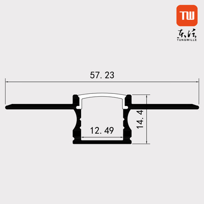 Van de decoratieve Drywall LEIDENE het Profiel Strookgipsplaat voor Garderobe
