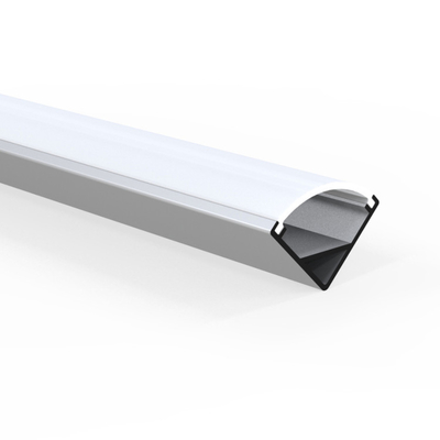 LEIDEN die van de aluminiumlegering 6063 Hoek Profiel voor LEIDENE Lichte Bar wordt geanodiseerd