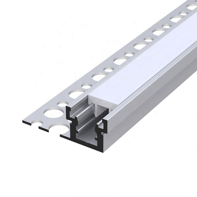 35mm LEIDENE van de Aluminiumgipsplaat Profiel Zilveren Kleur met Verspreider