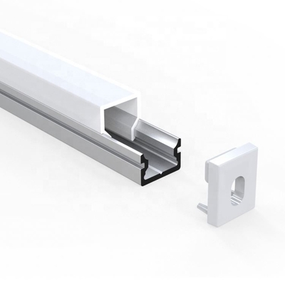 6063 LEIDEN van de aluminiumlegering Oppervlakte Opgezet Profiel met het Buigen van Decoiling-Verwerking