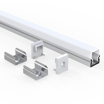 6063 LEIDEN van de aluminiumlegering Oppervlakte Opgezet Profiel met het Buigen van Decoiling-Verwerking