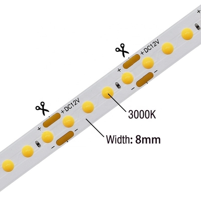 LEIDEN van 160chip 160led Kabellicht, LEIDENE Strook Lichte 12v 3000K 4000K