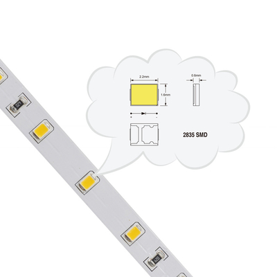 SMD2835 waterdichte SMD-LEIDENE Strook Buigenibel 240LEDs/M Voor Weergave Winkels
