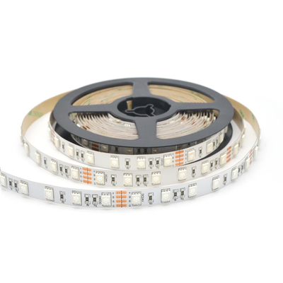 Buigenibele LEIDEN Strooklicht 5050 Reeks RGB gelijkstroom 24V 12V 60 Leds voor de Bouw