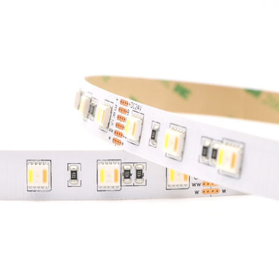 DC 24V 12V 5050 SMD LED-strips Buigenibel instelbaar 5 In1 RGBWW RGB CCT
