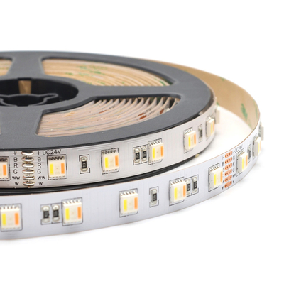 DC 24V 12V 5050 SMD LED-strips Buigenibel instelbaar 5 In1 RGBWW RGB CCT